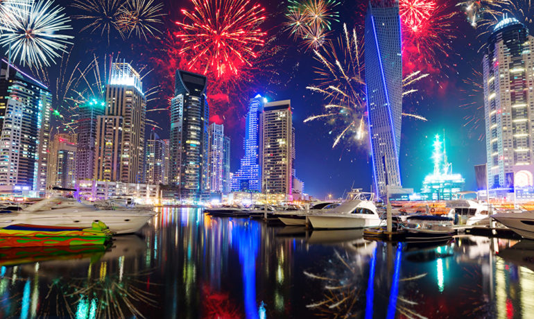 Новый год 2022 в Дубае
