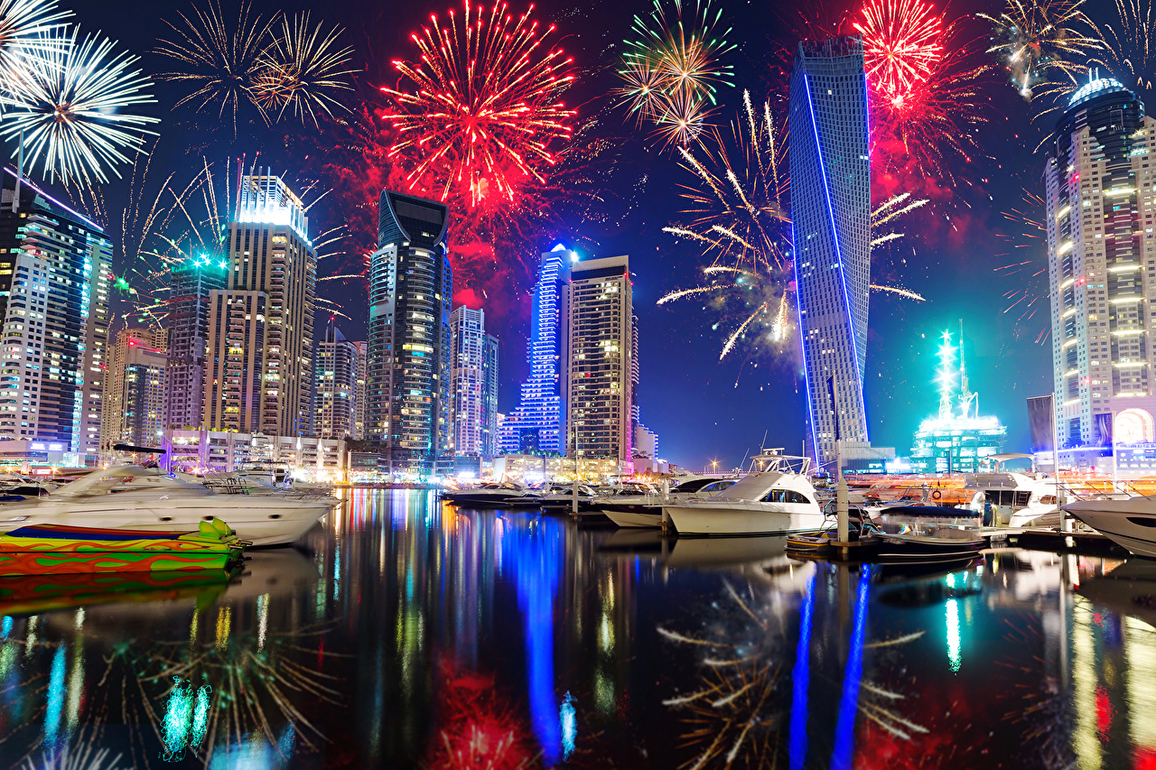 Новый год 2024 в Дубае